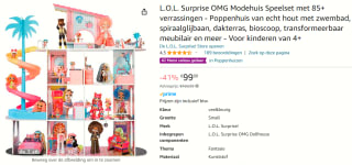 L.O.L. Surprise OMG Fashion House Groot Poppenhuis voor €99,99 bij Amazon