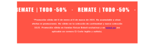 Remate final desde Boboli todo al 50%