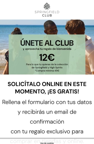 12€ desct si te haces del club Springfield