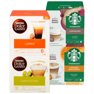 Alle Nescafé of Starbucks Dolce Gusto 3 doosjes voor €9,99 bij de Plus
