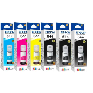 Kit com 6 Refil de Tintas para impressora Epson T544 - R$ 67,53