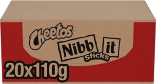 Cheetos Nibb It Sticks Chips 20 zakken van 110 gram voor €14,99 bij Bol.com