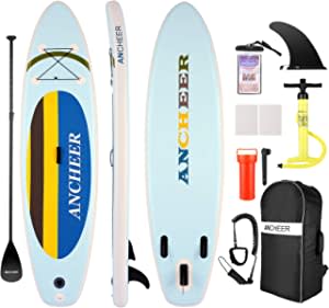 ANCHEER Tabla Paddle Surf Hinchable 305x76x15cm por 119,99€