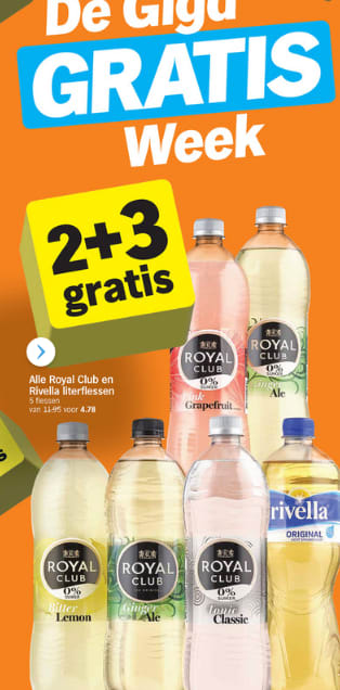 Albert Heijn Giga Gratis week met veel producten 2+3 gratis