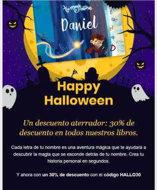 30% de descuento en los libros de La Magia de mi nombre
