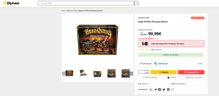 Juego de mesa Heroquest + Expansión The Rogue Heir Of Elethorn por 99,99€