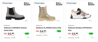 Diverse merk Kinderschoenen van bv Levi's, Gap, en Vans vanaf €9,94 bij Ibood