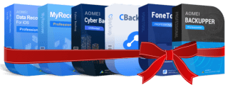 Diverse AOMEI Backup-software gratis jaarlicentie