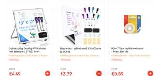 Tot 80% korting op kantoorartikelen bij Ochama