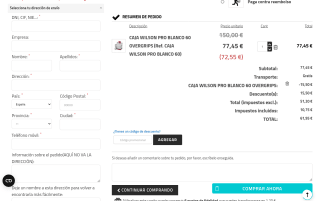 Overgrips Wilson Pro Paquete de 60 por 61,95€