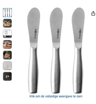 Boska Smeermessenset Mini Copenhagen - 3-delig voor 9,99 euro