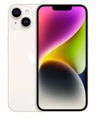 Movil Apple iPhone 14 128GB Blanco Estrella Libre por 879€