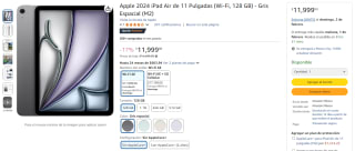 iPad Air 11" 128GB en $11,999 | Descuento Amazon