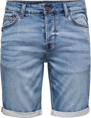 Only & Sons Jeansshorts voor €13,50 bij Bol
