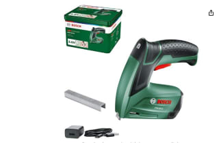 Marca Bosch Grapadora a batería PTK 3.6 LI (batería integrada, 3.6 V, 30 impactos/min, en caja de metal) por 42,99€