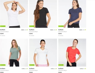 Camisetas básicas Up: Compra 3x12,99 €