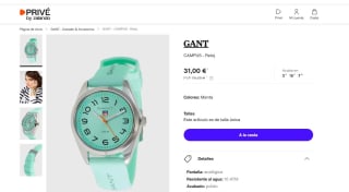 Reloj Campus marca Gant por tan sólo 31€