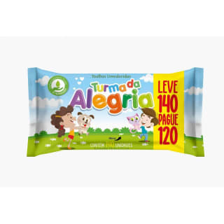 Toalha Umedecida da Turma da Alegria - R$ 4,99