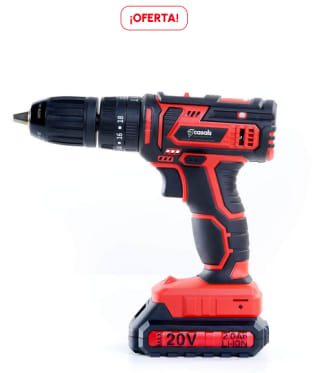 Taladro percutor batería Casals a tan solo 40,99€