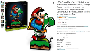 Lego Super Mario World: Mario en Yoshi (71438) voor €99,99 bij Amazon DE