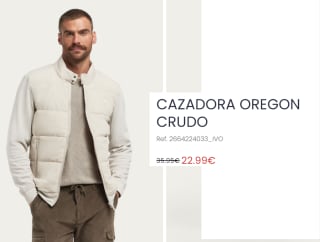 Cazadora Oregon para Hombre por 22.99€