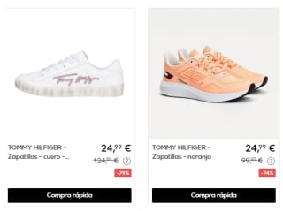 Hasta 90% descuento en ropa Tommy Hilfiger desde solo 2,50€