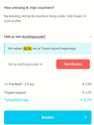 2,5 uur paintballen bij Fundustry voor €0,25 dmv code via Trpper
