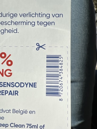 50% korting op de nieuwe sensodyne tandpasta