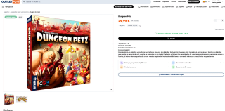 Juego de mesa Dungeon Petz en español por solo 29,99€