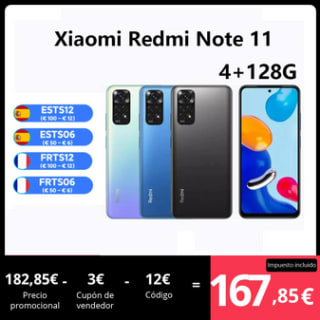 Xiaomi Redmi Note 11 Version Global 4GB 128Gb