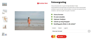 50% Korting op fotovergrotingen, inclusief lijsten bij Kruidvat