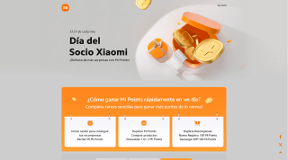 Mi Points y cupones de descuento por el día del socio en Xiaomi