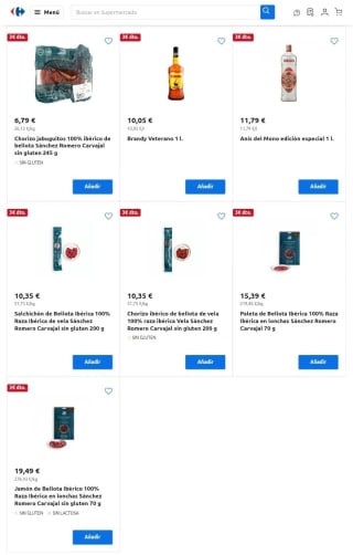 -3€ de Descuento directo por compra de 22€ en Carrefour.