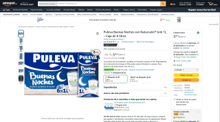 Puleva Buenas Noches Caja de 6 litros por 5,50€