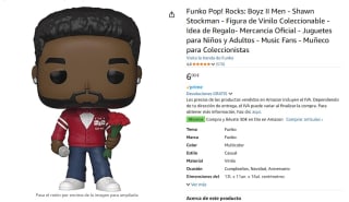 Figura Funko Pop! Rocks: Boyz II Men - Shawn Stockman por 6€