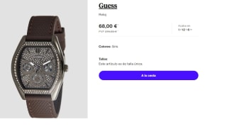 Reloj para Hombre Guess por 68€