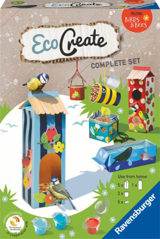 Korting bij Bol.com op Ravensburger EcoCreate Helping Birds & Bees - Hobbypakket