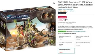 PLAYMOBIL Novelmore Sal'ahari Sands - Mammoetaanval voor €11,80 bij Amazon