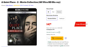 A Quiet Place - 2-Movie Collection (2 4K Ultra HD) (+ 2 Blu-ray) voor €14,99 bij Bol