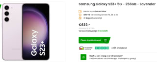 Samsung Galaxy S23+ 5G - 256GB - Lavender voor €639 bij Phonemarket