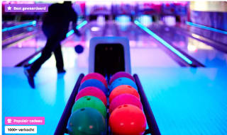 Tot 53% korting op 1,5 uur bowlen voor 4 tot 7 personen incl. bittergarnituur bij Knijn Amsterdam bij Groupon
