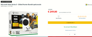 Microsoft Xbox Series S Gilded Hunter Bundle Wit voor €249 bij Alternate