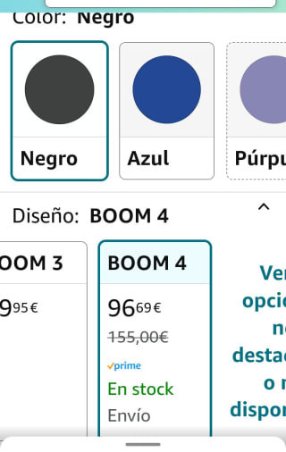 Ultimate Ears Boom 4 Altavoz Bluetooth portátil por 96,69€.