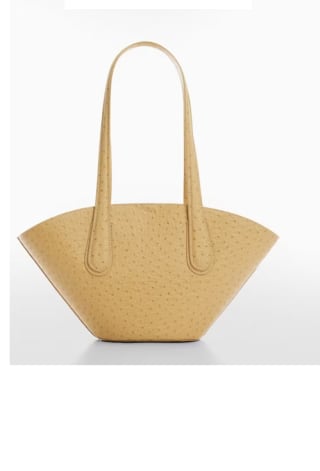Bolso shopper efecto piel por 19.99€