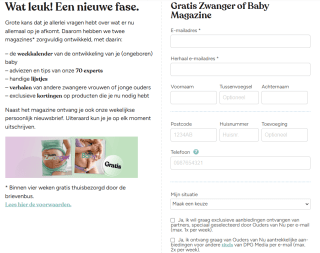 Gratis Ouders van Nu Zwanger of Baby Magazine