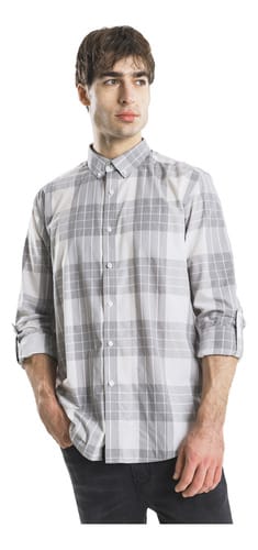 Camisa Manga Larga Estampada C&a por $111 | Rebaja Mercado Libre