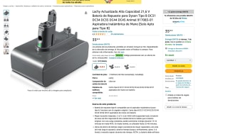 Batería de repuesto para Dyson aspiradora Inalámbrica por solo 21,59€