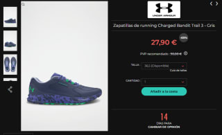 Rebajas hasta 80% Under Armour calzado y ropa precios de locura