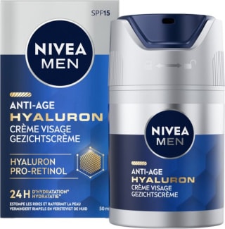 NIVEA MEN Anti Age met SPF 50ml voor €6,82 bij Bol