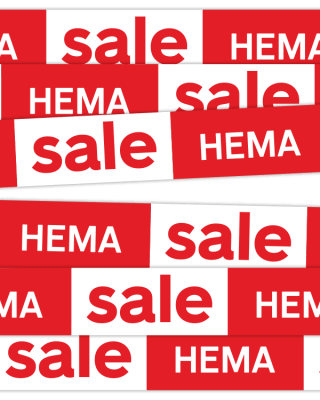Tot wel 50% sale bij HEMA